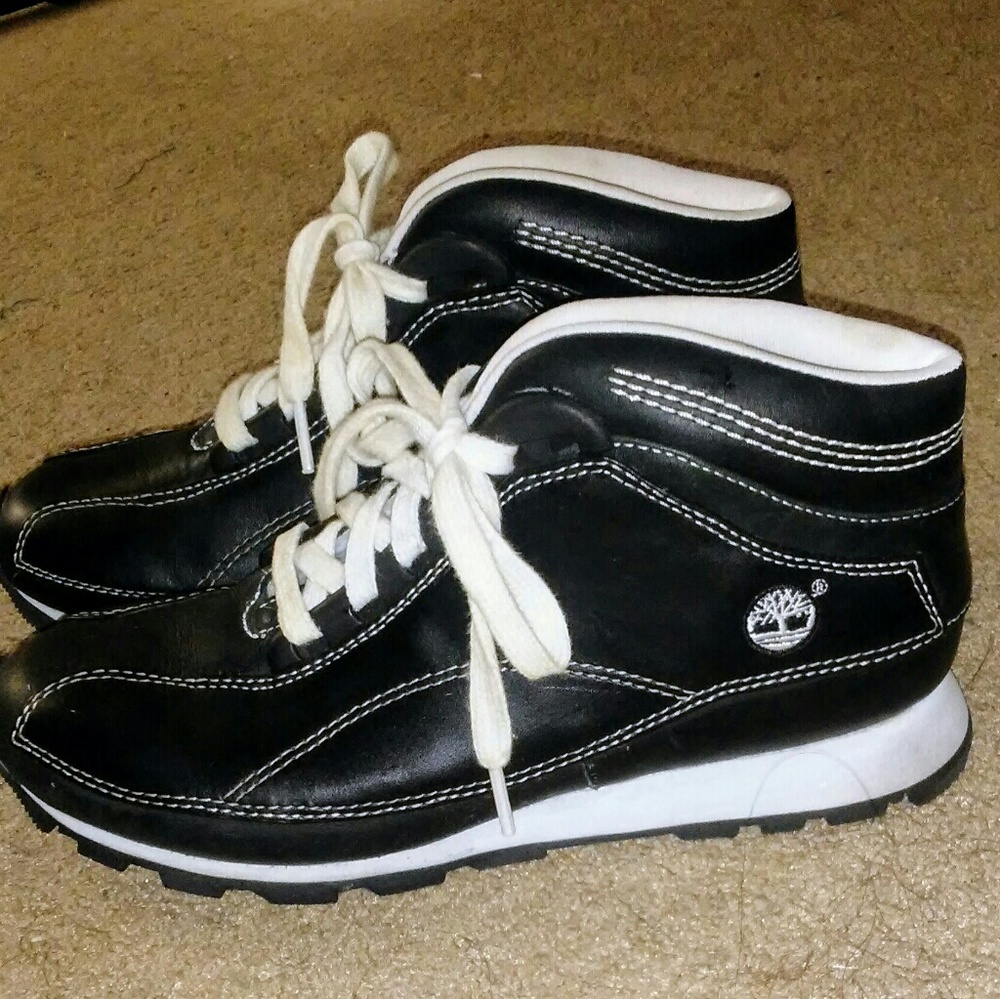 Leather Timberland shoes